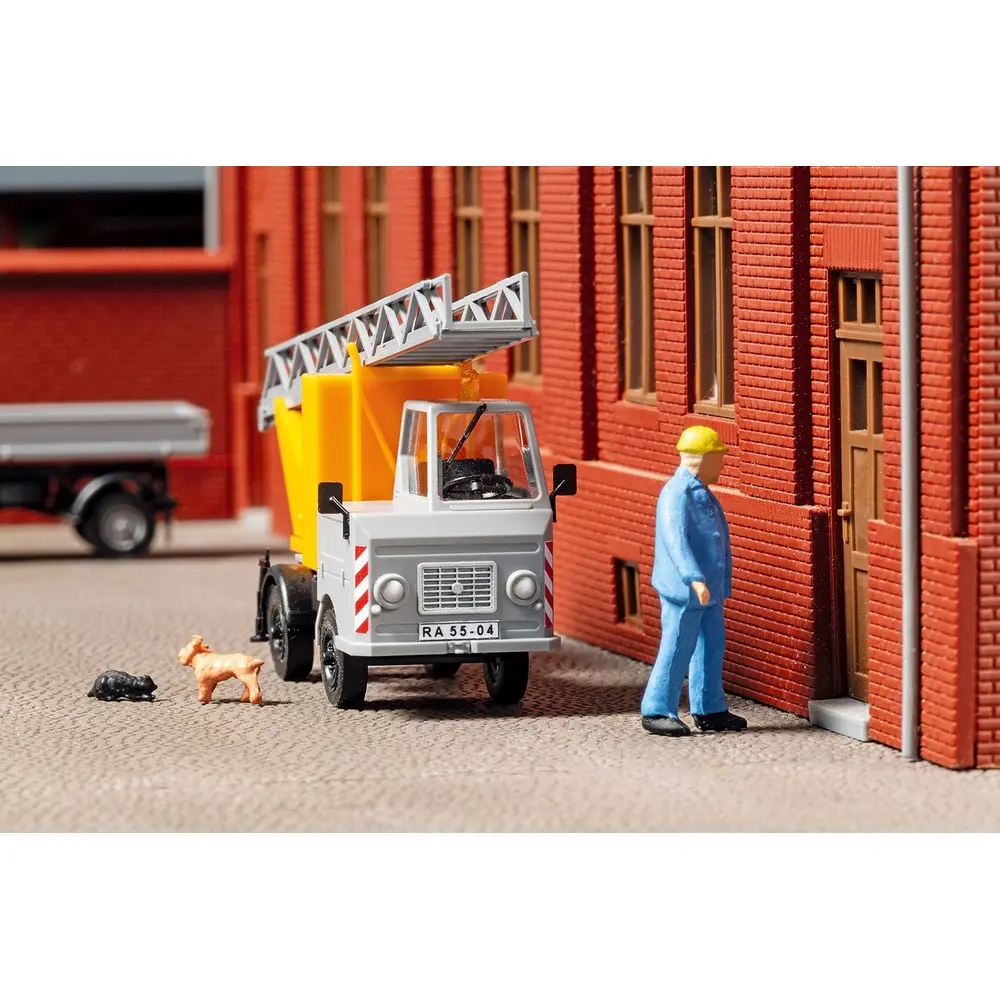 Chantier de Construction d'Echelles Tournantes - Multicar M22 - Auhagen 41689 - HO 1/87 - 4