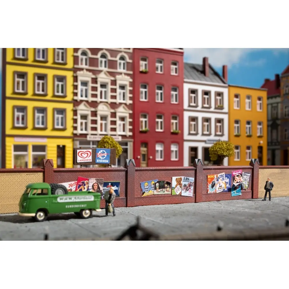 12 feuilles de panneaux publicitaires AUHAGEN 42659 - HO/TT/N - 4