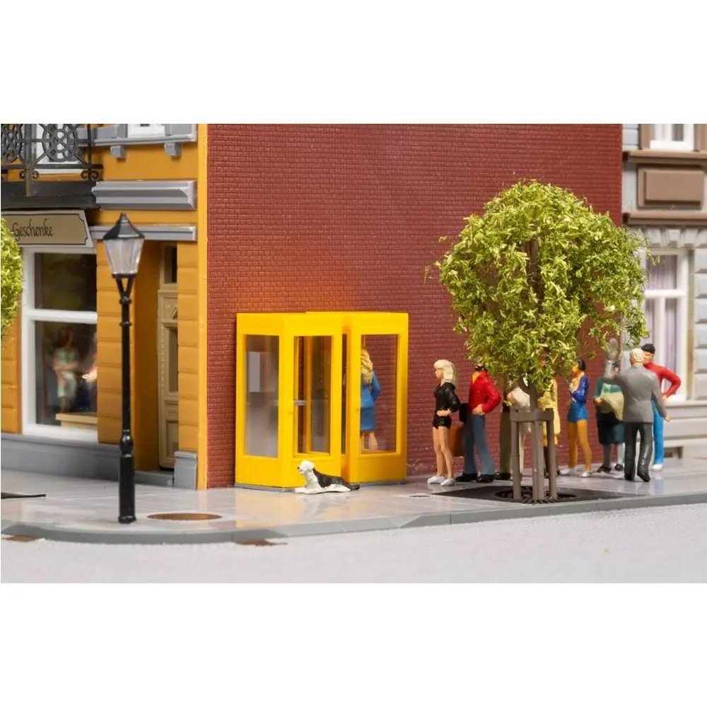 Cabines téléphoniques et boîtes aux lettres - Auhagen 41662 - HO 1/87 - 3