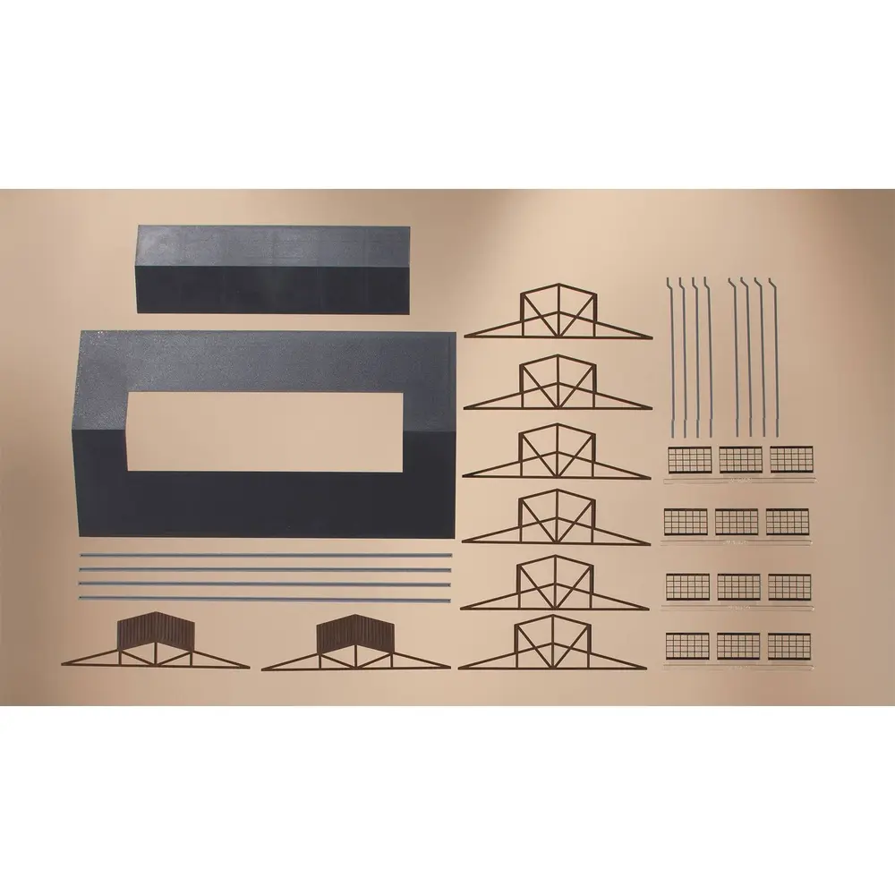 Toit avec éclairage aérien - AUHAGEN 80303 - HO 1/87 - 2