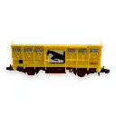 Wagon couvert G41.6 cheval - Azar models W02-CH - Z 1/220 - SNCF - Ep III/IV - 2R - 3