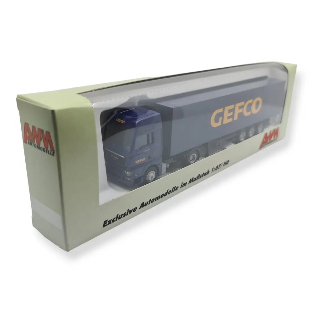 Camion MAN TGX XXL AWM 76186 - HO : 1/87 - Gefco - 4