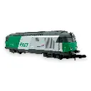 Locomotive diesel BB 67478 Fret - Azar Models L01-FR2D - Z 1/220 - SNCF - Ep V-VI - Digital - 2R - 2