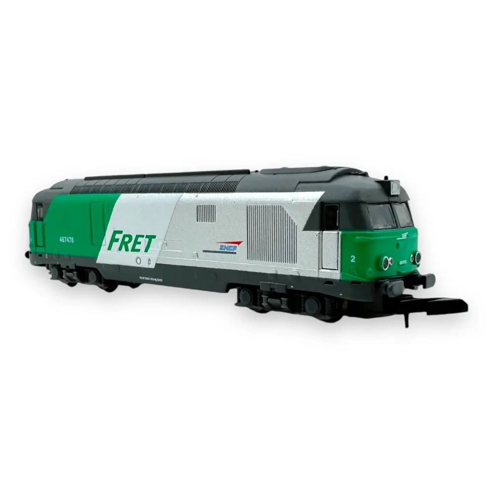 Locomotive diesel BB 67478 Fret - Azar Models L01-FR2A - Z 1/220 - SNCF - Ep V-VI - Analogique - 2R - 2