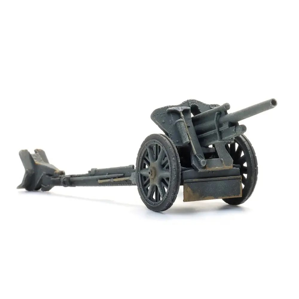 LeFH 18 grau en Stellung - ARTITEC 6870744 - HO 1/87 - 3