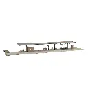 Quai de gare couvert - Auhagen 11376 - HO 1/87 - 2