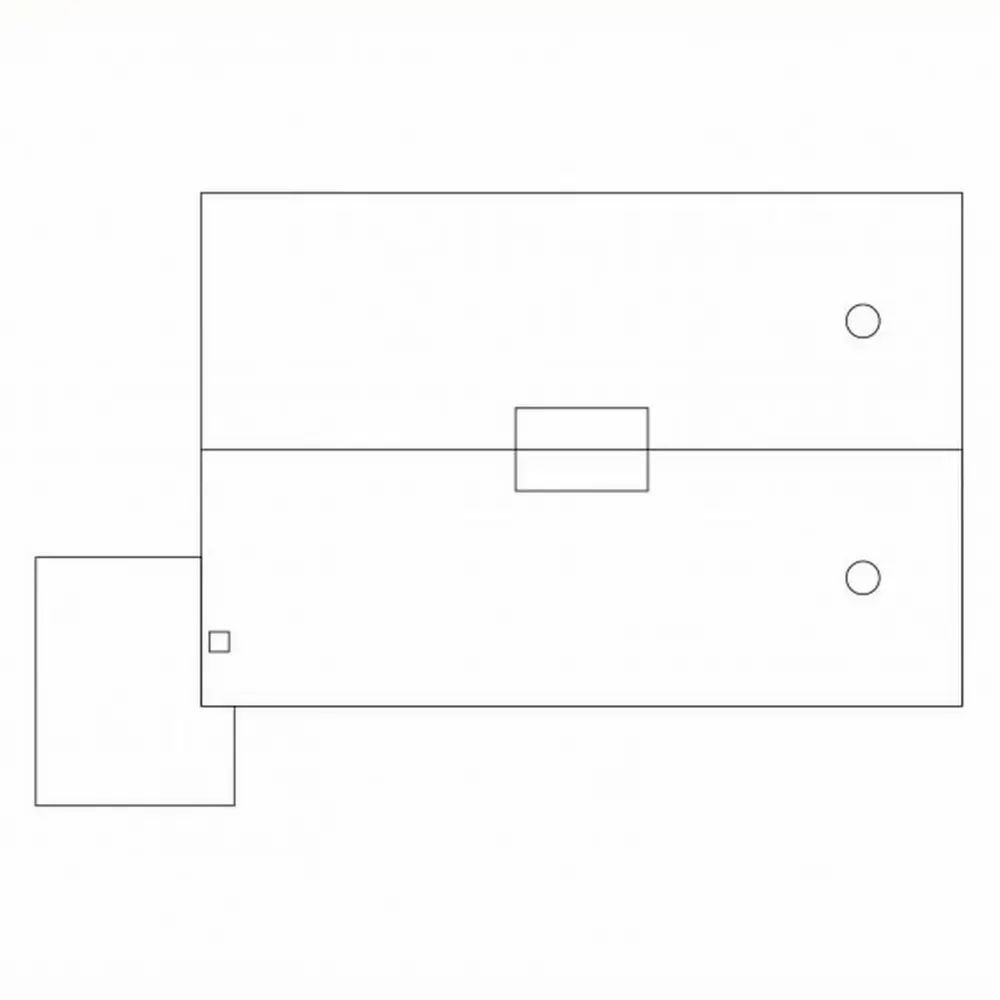 Remise pour 2 locomotives en briques et colombages - Auhagen 14470 - N 1/160 - 3