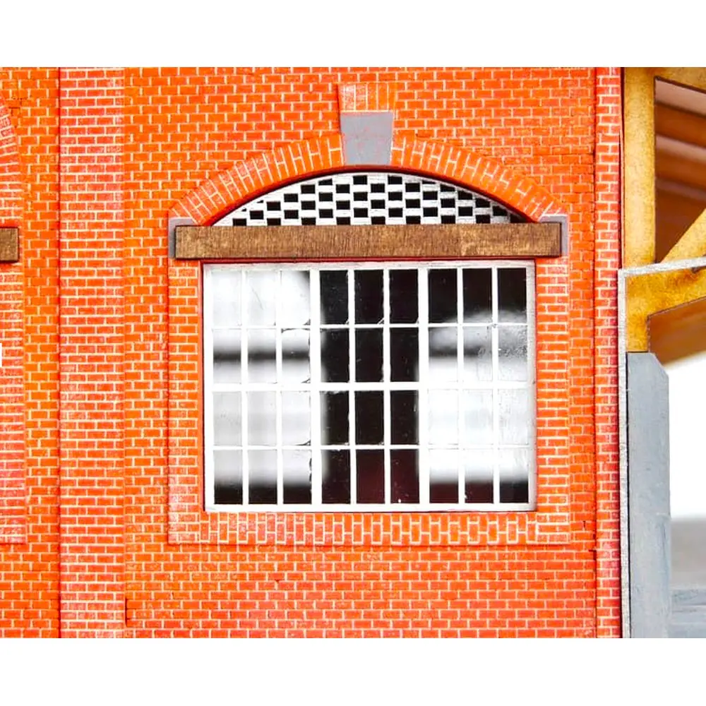 Halle à marchandise de la compagnie des chemins de fer du Nord - Bois Modélisme 102007 - HO 1/87 - 10