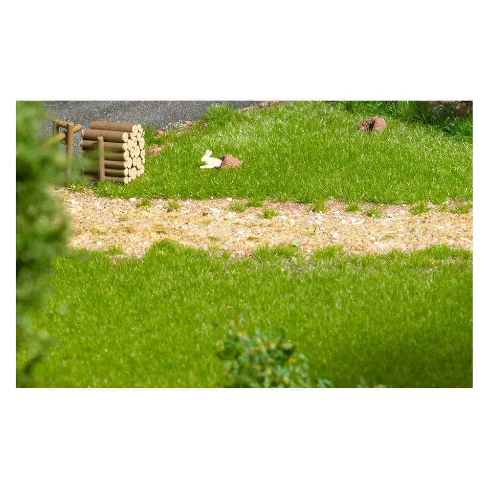 Flocage fibres d'herbe - Busch 3482 - HO 1/87 - 30 g - Été - 4,5 mm - 4