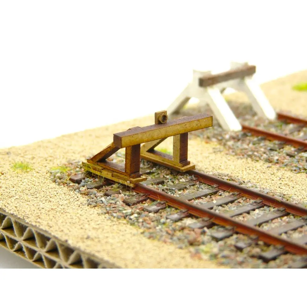 Heurtoir classique LED - Bois Modélisme 113001 - HO 1/87 - 3