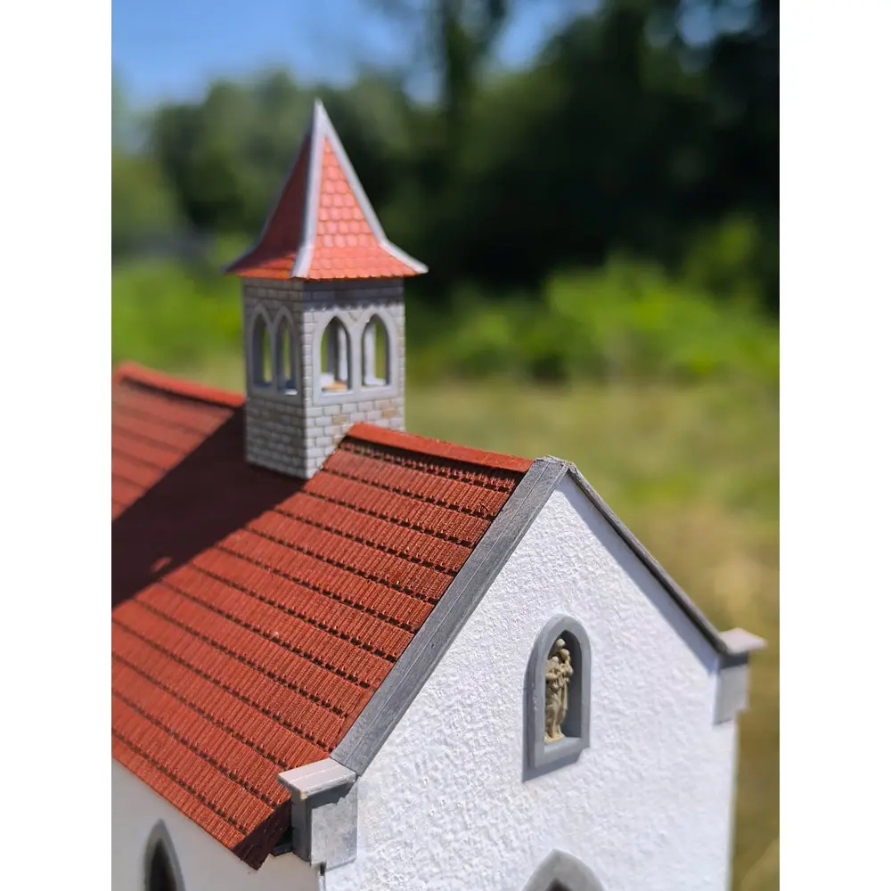 Grande chapelle - Bois Modélisme 106020 - HO 1/87 - 11