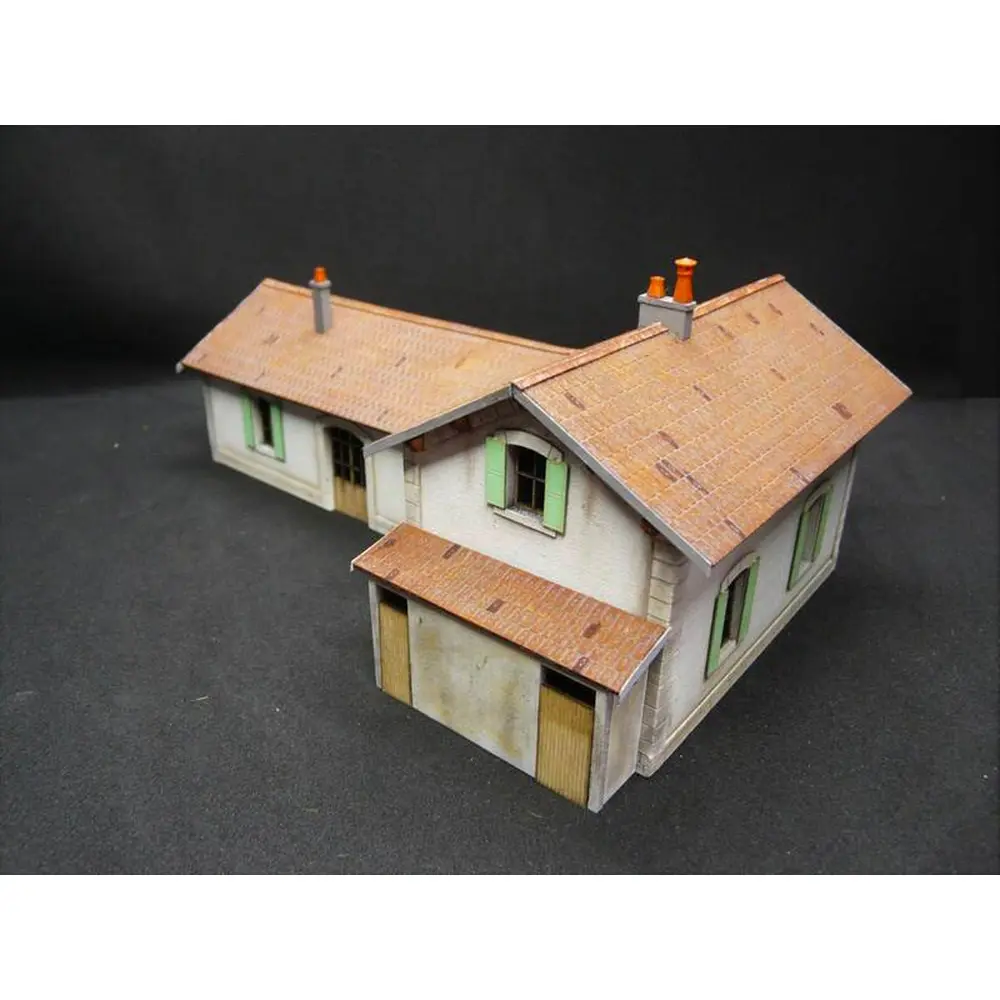 Station PLM / Gare SNCF Bois Modelisme 101018 - HO 1/87 - 3