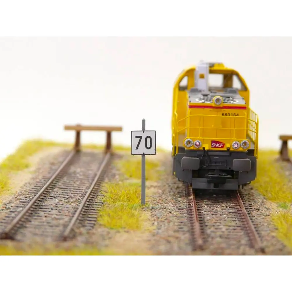 TIV "70" arrivée de limitation à 70km/h  BOISMODELISME 215016 - N 1/160 - SNCF - 2