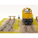 Pancarte "Z" limitation de vitesse BOISMODELISME 115001 - HO 1/87 - SNCF - 2
