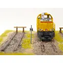 Pancarte "Z" limitation de vitesse BOISMODELISME 215001 - N 1/160 - SNCF - 2
