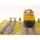 Pancarte "Imp" voie en impasse BOISMODELISME 215005 - N 1/160 - SNCF - 2