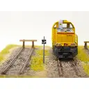 Pancarte "LM" limite de manœuvre BOISMODELISME 215028 - N 1/160 - SNCF - 2