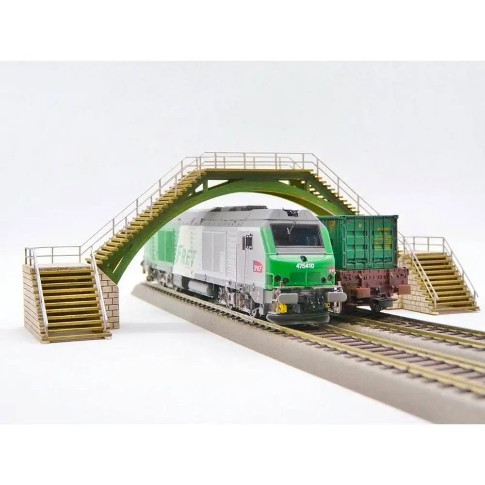 Passerelle pour Piétons - Bois Modélisme 108003 - HO : 1/87  - 3