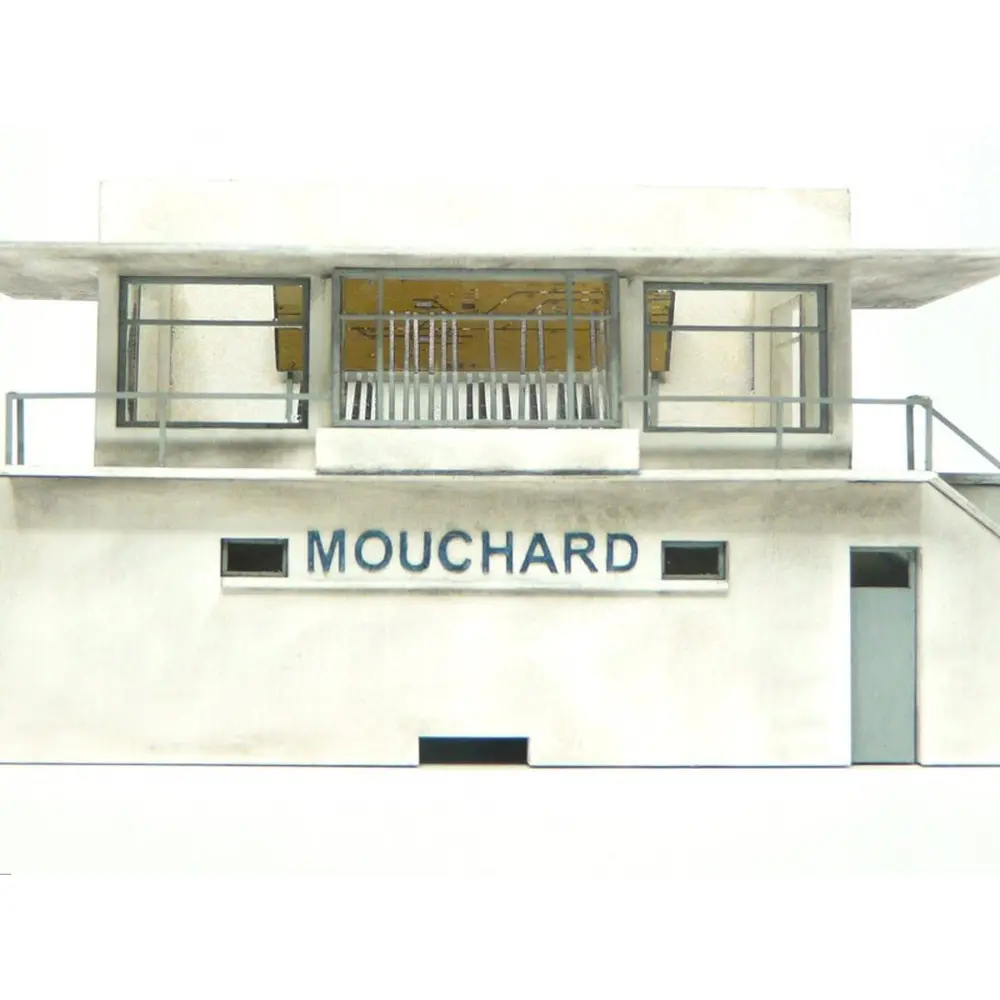 Poste d'aiguillage Mouchard - Bois Modélisme 103002 - HO 1/87 - SNCF - 10