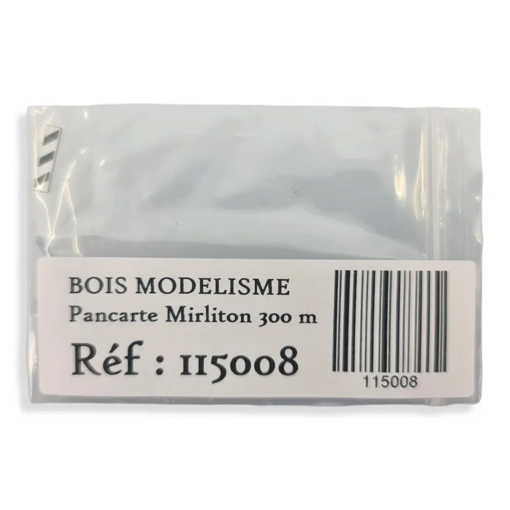 Mirliton 3 bandes "300 mètres" BOISMODELISME 215008 - N 1/160 - SNCF - 3