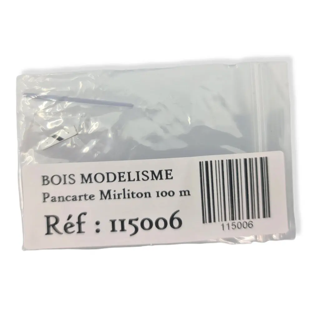 Mirliton 1 bande "100 mètres" BOISMODELISME 215006 - N 1/160 - SNCF - 3