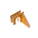 Entrée de tunnel pour une voie métrique avec mur de soutènement à gauche - Bois Modélisme 109017 - HOm 1/87 - 3