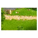 Flocage fibres d'herbe Busch 3483 - HO - 30 g - Fin d'été - 4.5 mm - 2