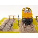 Pancarte "ARRET" verticale BOISMODELISME 115022 - HO 1/87 - SNCF - 2