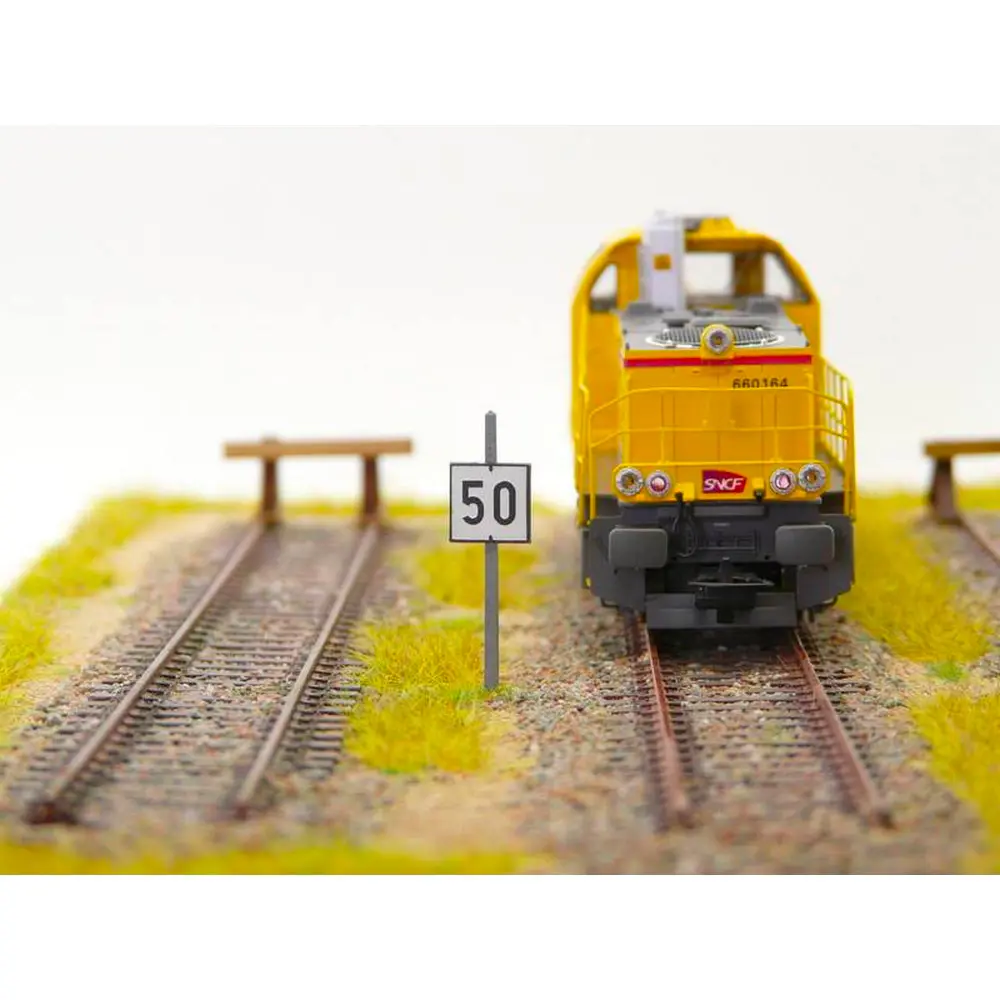 TIV "50" arrivée de limitation à 50km/h  BOISMODELISME 115015 - HO 1/87 - SNCF - 2