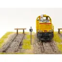 Pancarte "G" Voie de Service BOISMODELISME 115003 - HO 1/87 - SNCF - 2