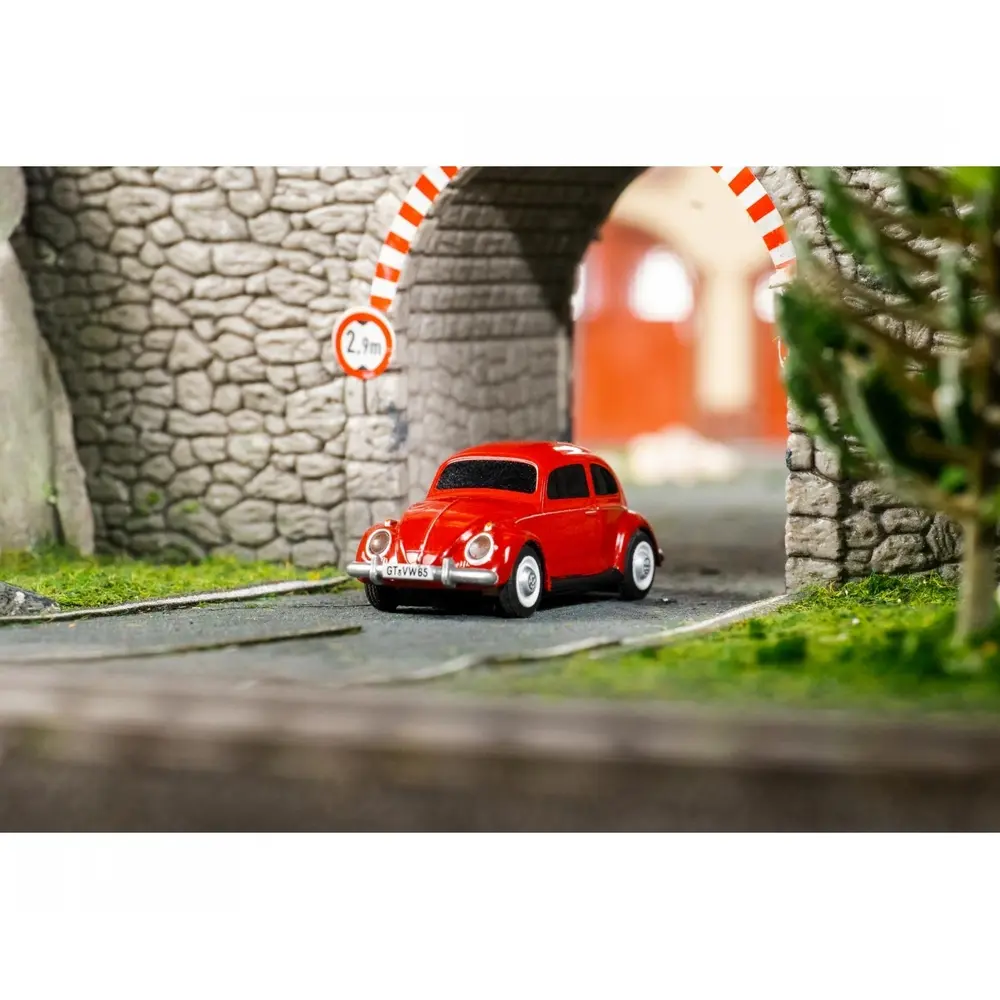 Volkswagen coccinelle rouge 2.4G 100% RTR - Carson 500504147 - HO 1/87 - 10