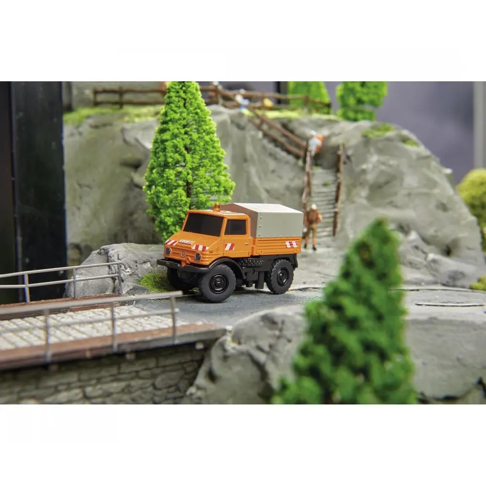 MB Unimog U406 Communal 100% RTR - Carson 500504125 - 1/87 - 11