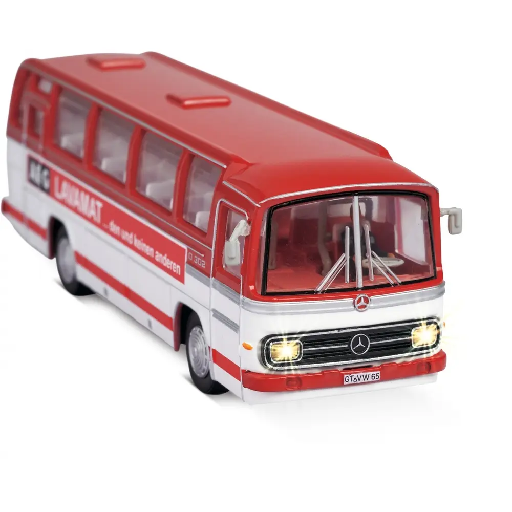 Omnibus Mercedes Benz O 302 rouge  - Carson 500504144 - 1/87 - 2