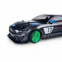 Jeu de 4 roues à 10 rayons vert fluo - Carson 500900194 - 1/10 - 3