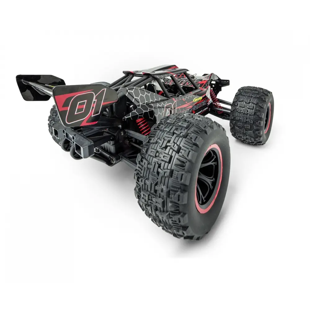 Buggy Offroad Fighter Cage Rouge - Carson 500404255- 1/10 - 4