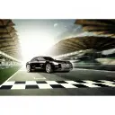 Mercedes Benz SLS AMG 2.4G 100% RTR noir - Carson 500404310 - 1/24 - 8