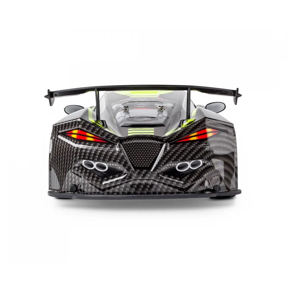 Voiture radiocommande Night Racer 2.0 - Carson 500404249 - 1/10 - Jaune - 2.4GHz 100% RTR - 6