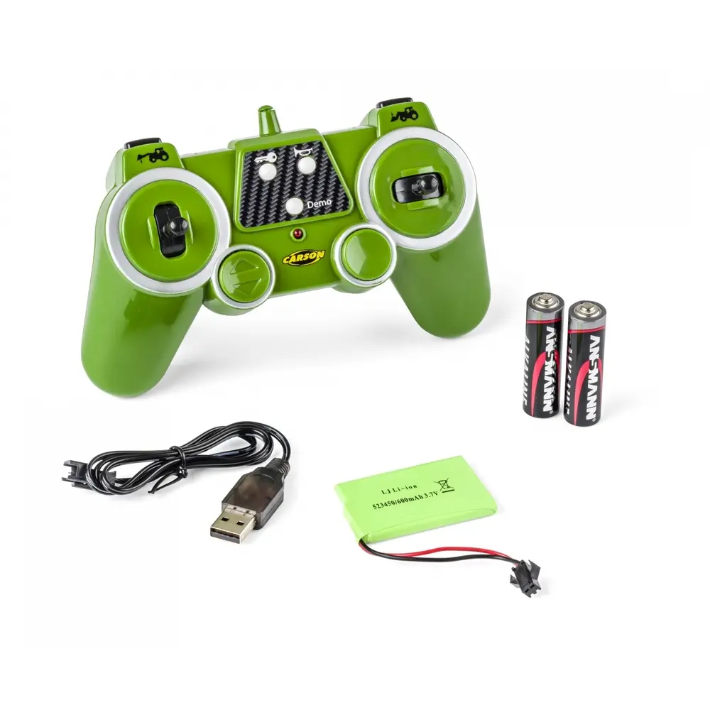 Tracteur avec Chargeur Frontal RC - 2.4G 100% - Carson 500907347 - 1/16 - 2