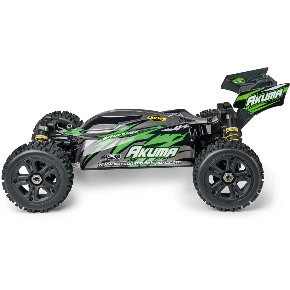 Buggy Akuma 4WD 4S Brushless RTR vert - Carson 500409082 - 1/8 - 4