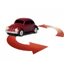 Volkswagen coccinelle rouge 2.4G 100% RTR - Carson 500504147 - HO 1/87 - 7