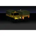 Mercedes-Benz Unimog U406 Véhicules rail-route 100% RTR - Carson 500504146 - HO 1/87 - 10