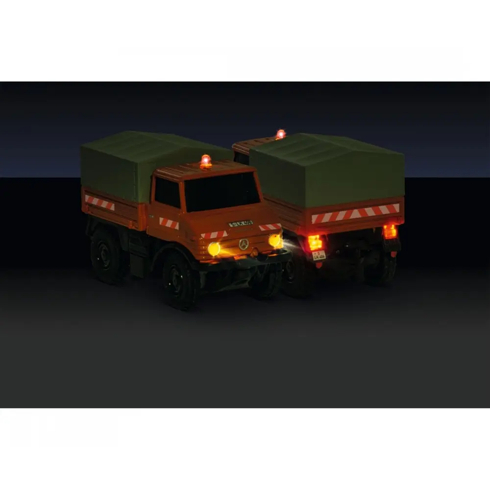 MB Unimog U406 Communal 100% RTR - Carson 500504125 - 1/87 - 6
