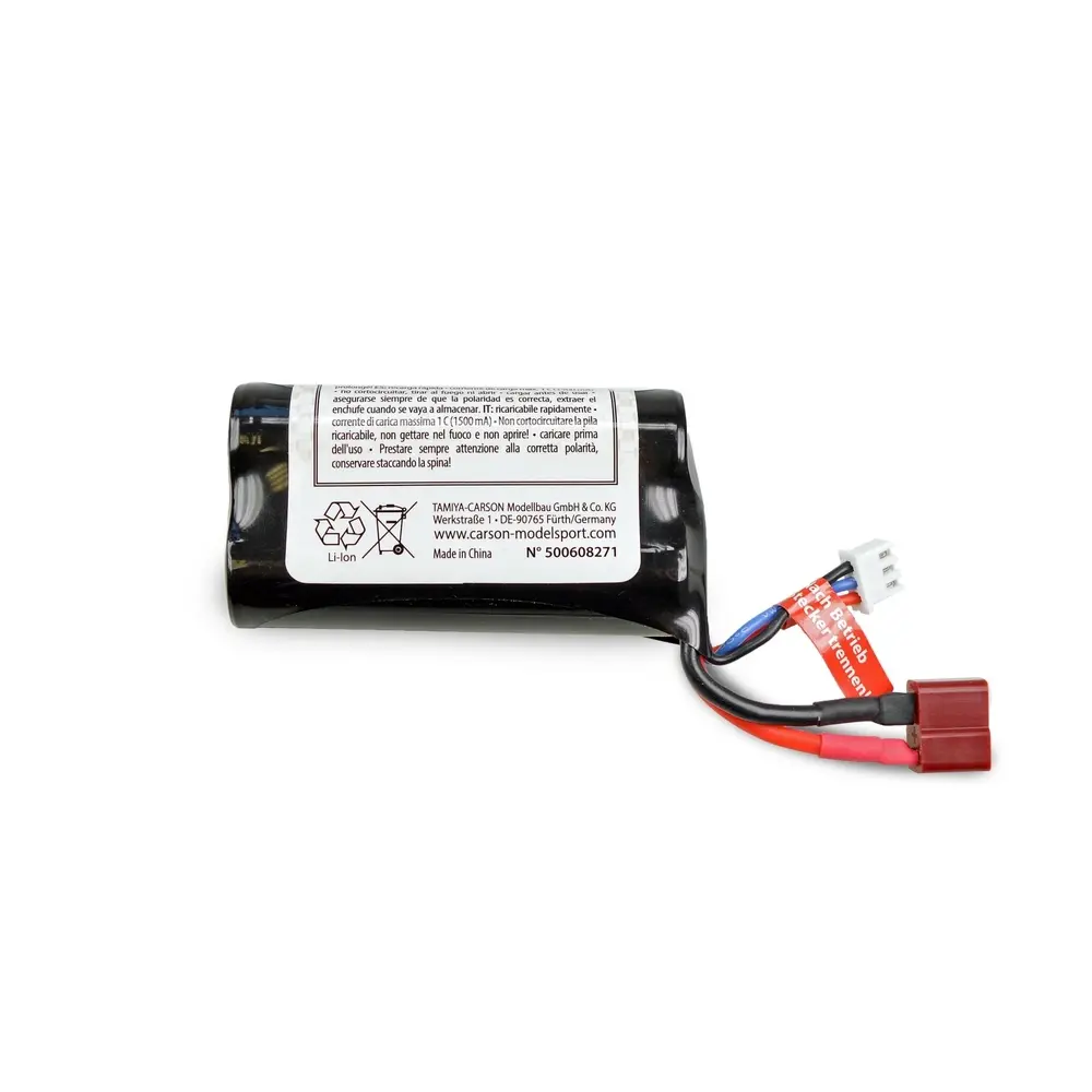 Batterie 7,4V/1500mAh Batt.Li-ION T-Plug XS-Line - Carson 500608271  - 2