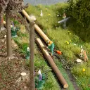 Scénette "Travaux forestiers" - Busch 79881 - HO 1/87 - 2