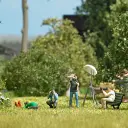 Scénette "Photographes" - Busch 79810 - HO 1/87 - 2