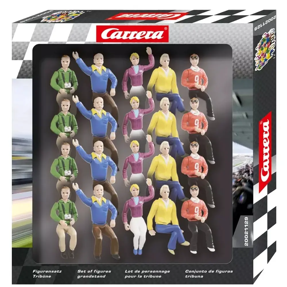 Set de 20 figurines pour tribune - Carrera 21129 - I 1/32 - 2
