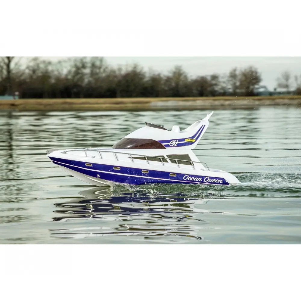 Yacht RC Ocean Queen 2.45GHz 100% RTR - Carson 500108044 - Échelle universelle - 7