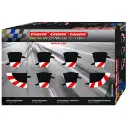 6 Accotements intérieurs pour virage 1/30° - Carrera 20590 - 1/24 - 4