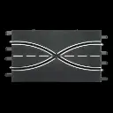 2 Changements de voies - Carrera 20517 - 1/24 - 2