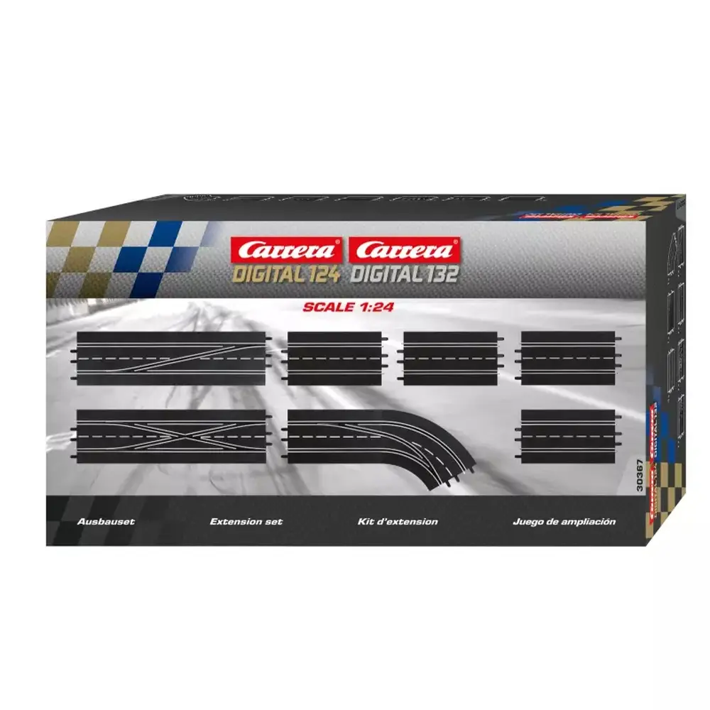 Pack de 10 voies - Kit d'extension - Carrera Digital 30367 - 1/24 - 2